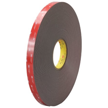 3M 3/4'' x 5 yds. Black 3M 4947F VHB Tape VHB494734R